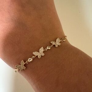 American eagle necklace, butterfly necklace